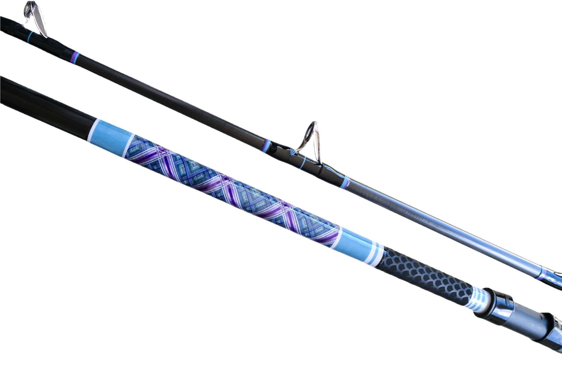 RAW BLACK CUSTOM ULUA POLE | Ultimate addiction Maui